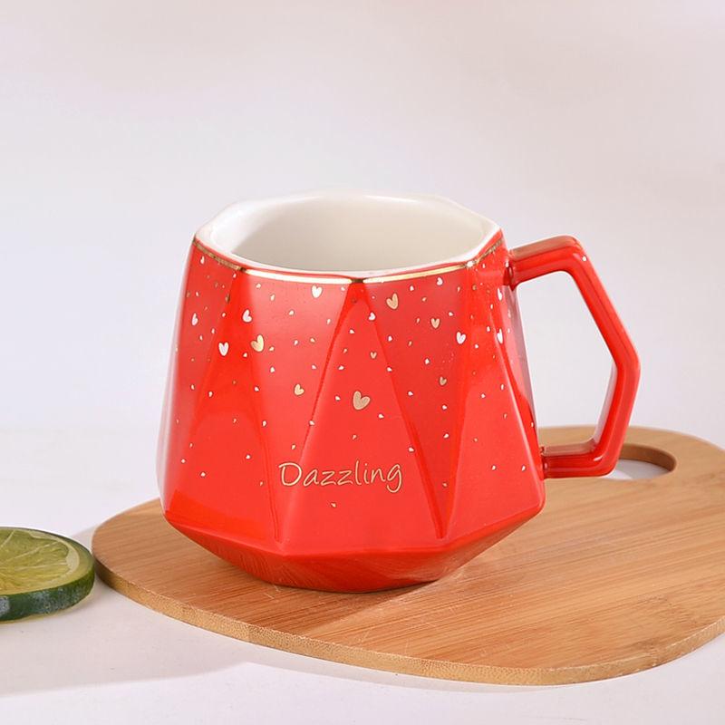 Colored Glaze Ceramic Coffee Mug Cups and Mugs Free Shipping Coffee Cup Sets Cup for Tea Original Breakfast Cups Christmas Gift