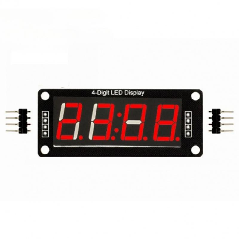 TM1637 0.56Four-Digit Seven-Segment Digital Clock Module With Clock Function Digital Display