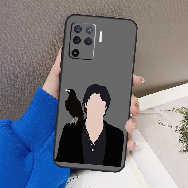 Vampire Diaries Damon Salvatore Hülle Für Oppo A76 A16 A96 A17 A18 A60 A80 A40 A38 A58 A78 A98 A94 A74 A54 A15 A57 A77 A5 Pro