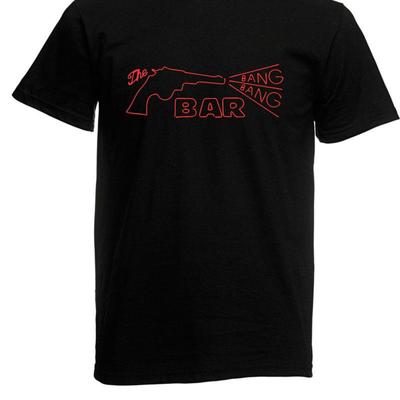 Mens Bang Bang Bar Twin The Tavern R I Sayings  Fun T-Shirt