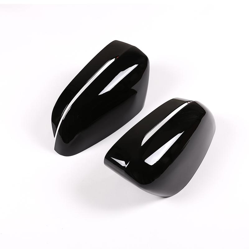 

1 пара глянцевых черных зеркал заднего вида, боковое крыло, чехол для зеркала заднего вида, накладка для BMW 3, 5, 6, 7 серии GT G11 G12 G20 чёрный