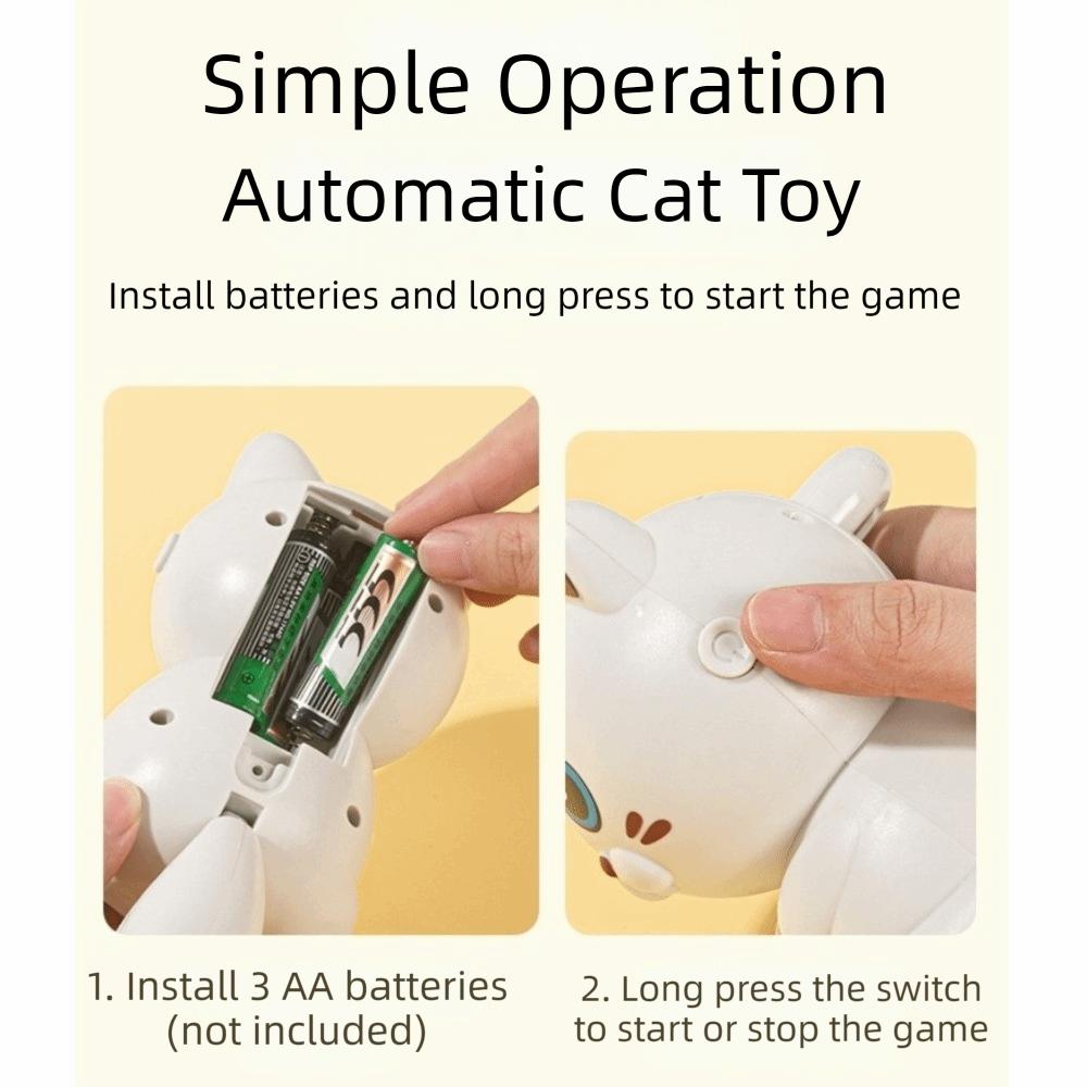 Retractable Automatic Lifting Cat Toy Elastic Rope Kitten Teasing Toy Electric Cat Toy Indoor Cat