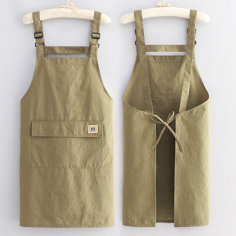 Waterproof Sleeveless Apron Breathable Kitchen Aprons Stain-Resistant Apron  Cleaning Accessories