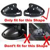 CAPQX For Chevrolet Cruze 2009 2010 2011 2012 2013 Side Rear View Rearview Mirror Cover Exterior Mirror Cap Shell  Lid Hood