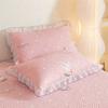 New Cotton Padded and Brushed Pillowcase with A Pair of 48cmx74cm Ruffled Edges and Thickened Four Season Pillowcases