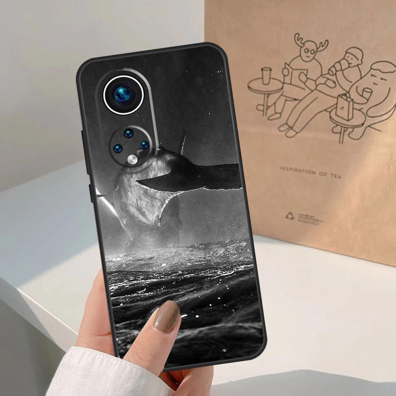 Ocean Whale Shark Waves For Honor Magic 8 7 6 5 Pro Case For Honor X9d X9c X9b X9a X8c X8b Win 200 400 50 70 90 Lite