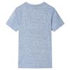T-shirt pour enfants avec manches courtes mélange bleu 92/104/116/128/140