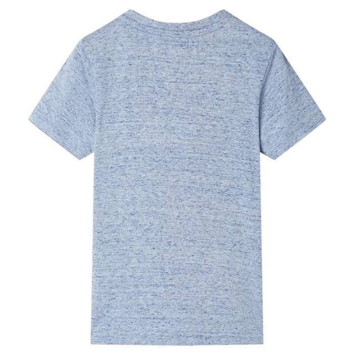 T-shirt pour enfants avec manches courtes mélange bleu 92/104/116/128/140