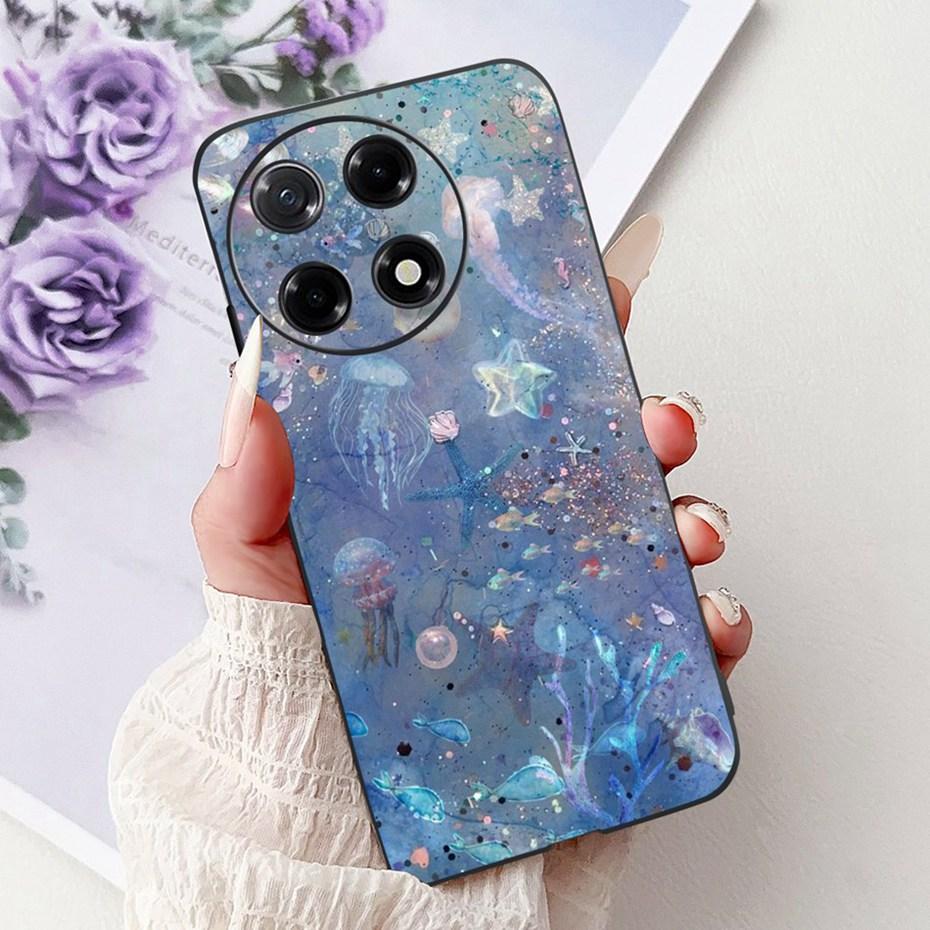 New Design Phone Case For Tecno Camon 30S Pro Camon30S CLA5 CLA6 Black Silicon Soft TPU Back Cover For Camon 30S 30SPro 4G