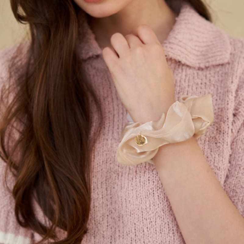 

valluat Резинка для волос_2 цвета Beige