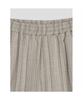 Saendeusaundeu (Unisex) Vertical Stripe Easy Pants Beige