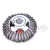 6 Inch Knot Steel Wire Wheel Brush Disc Garden Weed Brush Grass Trimmer Heads Derusting Weeding Wheel Power Garden Tool
