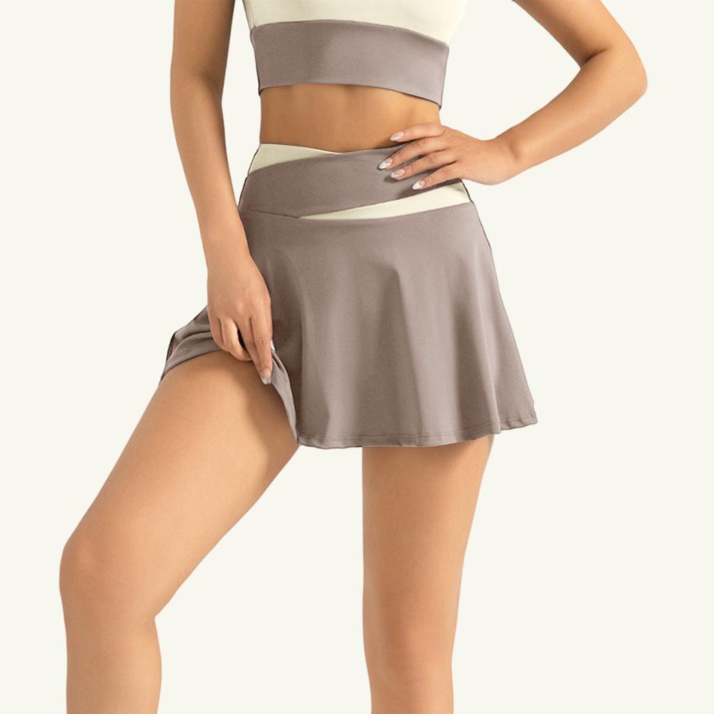 Women's Tennis Skirt Lightweight Golf Skirt Fitness Pickleball Yoga Pleated Sports Skirt