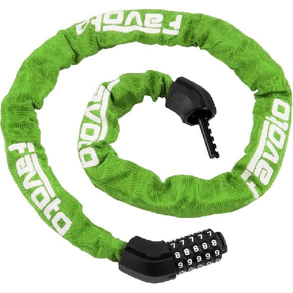 Замок велосипедной цепи Favoto — 5-значный комбинированный противоугонный велосипедный — фото 8