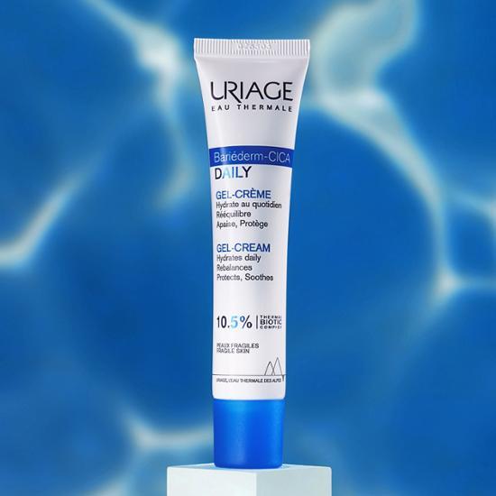 Uriage Barrierderm Cica Daily Gel Cream 40ml Special (+ 50ml Cica Toner Included), Korea Cosmetics