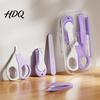 Kids Nail Clipper 4Pcs/Set Baby Kit with Clipper Scissors Tweezers File Trimmer Storage Case Manicure Pedicure Grooming Tools Kit for