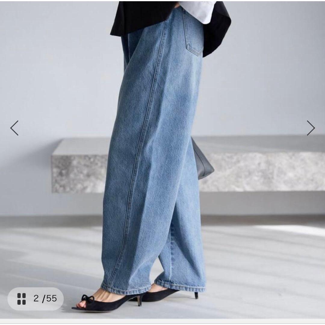 IENA curve silhouette denim