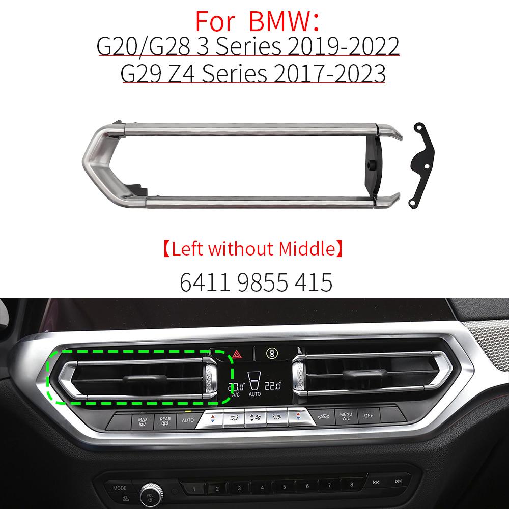 Para BMW G20 G29 G01 Grelha do Difusor de Ar Frontal do Carro Clipe Peças de Acabamento Kits de Reparo da Saída de Ar Condicionado Para BMW Série 3 320 323 X3 Z4 64119855415