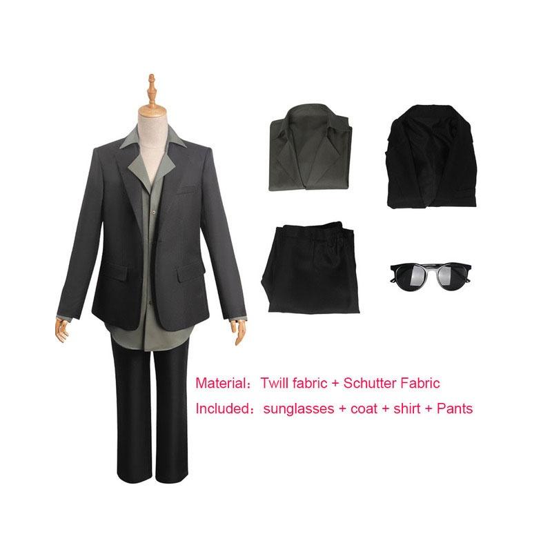 

Anime Wolfwood Trigun Onepiece Cosplay Party Prop Uniform Costume Party Outfit XS