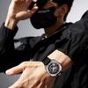 Fashion Men's Sport Watch Silicon Strap High Quality Quartz Watches Waterproof Luminous Casual Mechanical Style Trendy Men Gifts
