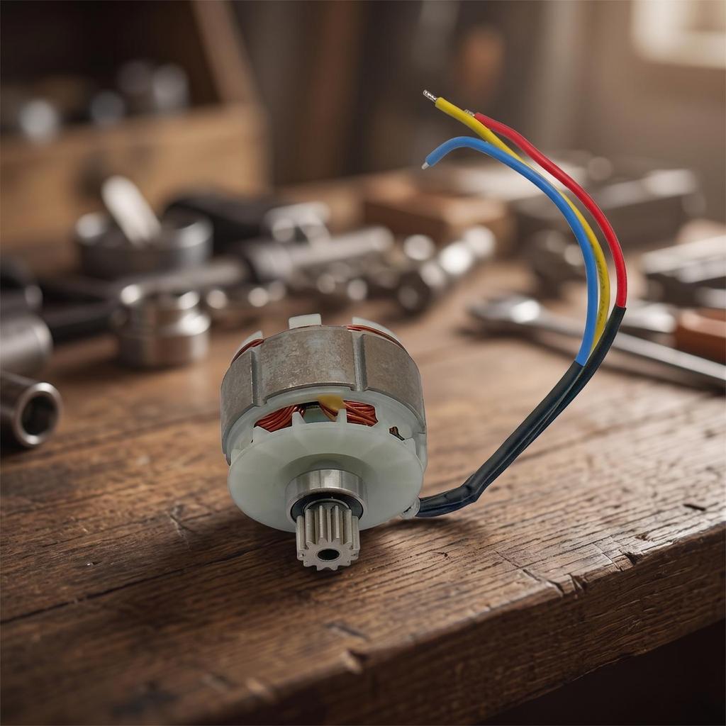 Electric Motor with 12-tooth Pinion for Garden Tool Replacement
