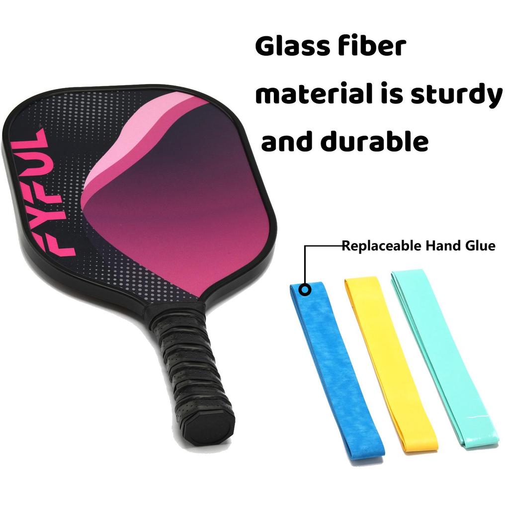 Professionell glasfiber Pickleballracket för utomhussporter & Tävling