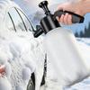 3L Hand Pump Foam Sprayer with 3 Types of Nozzle Hand Pneumatic Foam Cannon Snow Foam Car Wash Spray Bottle Car Window Cleaning