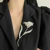 Zink Zinklegering Bloemknop Broche Exquise Kleding Speld Accessoires Romantische Tulp Broche Kantoor