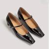 Fashion Women's Pumps 2024 Autumn New Square Toe Women Shoes Comfortable Low Heel Mary Jane Shoes Casual Fashion Female Leather Shoes