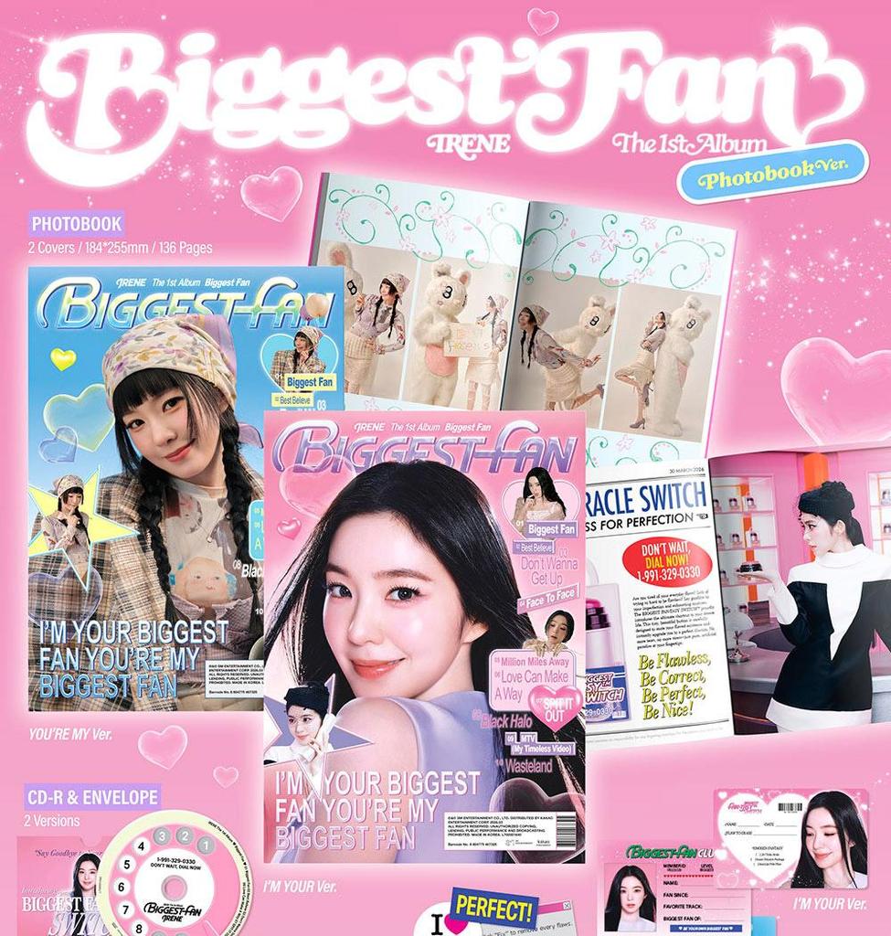 IRENE (Roter Samt) [Größter Fan] 1. ALBUM (FOTOBUCH Ver.)