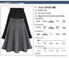Plus Size A-Line Woolen Skirt - Autumn/Winter, Hip-Wrapped, All-Match, 200 Lbs, 60cm Length