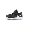 Nike Slip Resistant Cushioning Low top Running Shoes Black White Infant And Toddler 907255-001