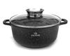 Set of 4 Pots With Marble Coating 16 20 24 28 Cm Zilner Zl-8900
