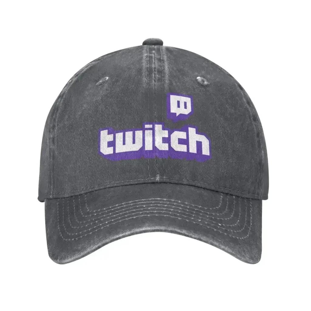 Casual Hats Hip Hop Hat Twitch Cotton Baseball Cap Custom Adjustable Trucker Hat for Unisex WoUnisex
