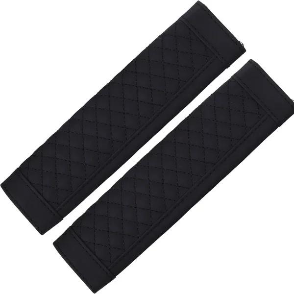 2/1pcs Universal Car Safety Belt Cover Leather Seat Belt Cover Shoulder Strap Covers Car Shoulder Protector Pad Auto Accessories