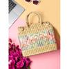 India Picnic Baskets | Lunch Basket | Cane or Jute Basket | Cane Basket for Gifting | Wicker Baskets (Multi Colour 4)