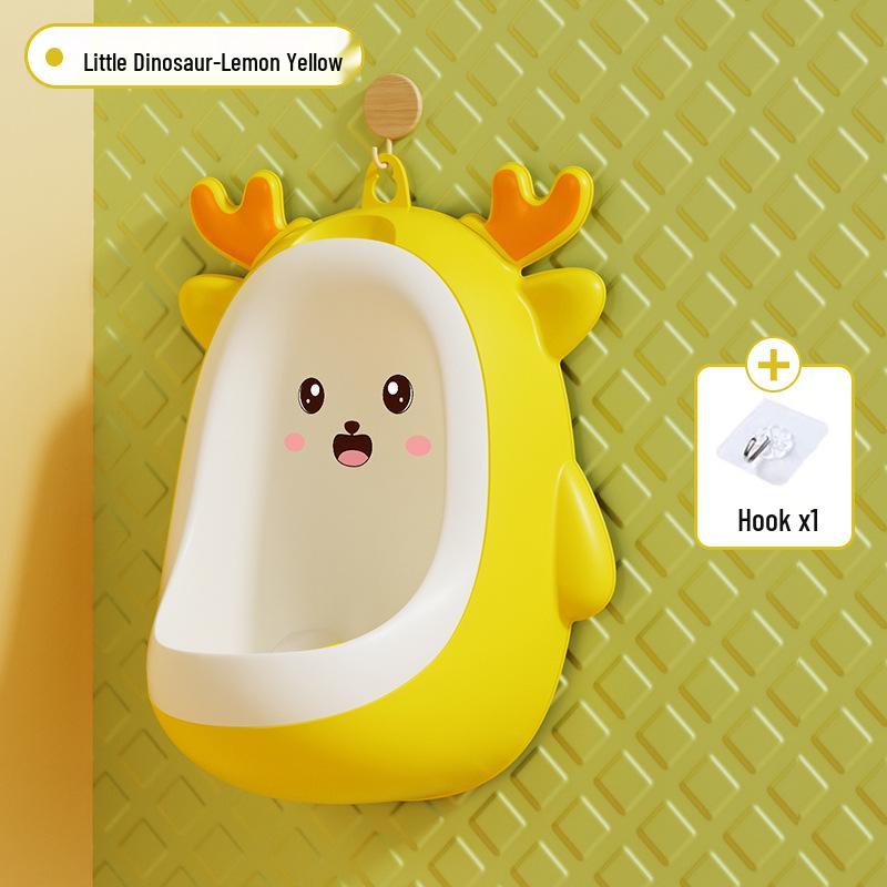Boys' Cartoon Wall-Mounted Urinal Pee Device