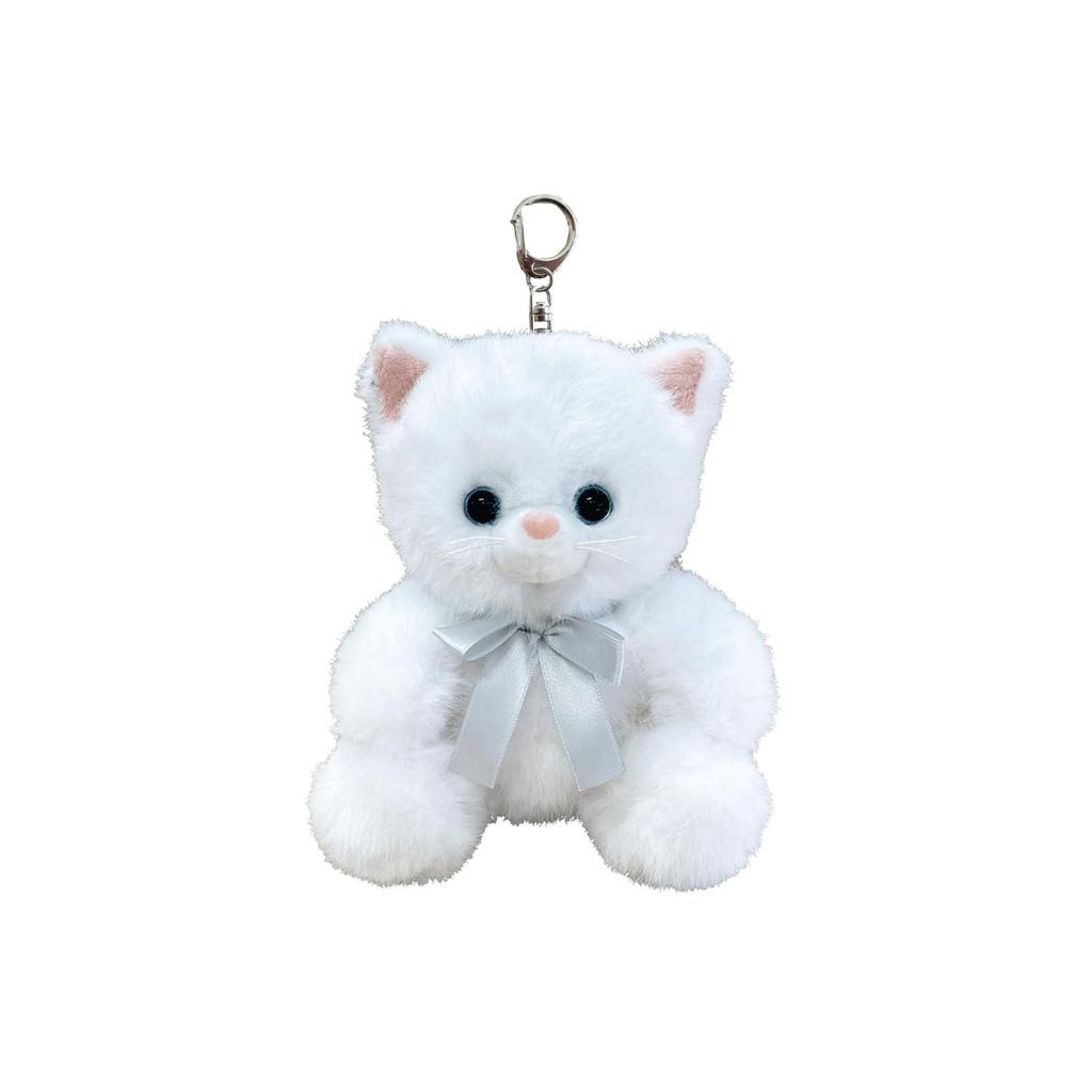 Twin Tino Sitzendes Maskottchen Katze Weiß TY034-N