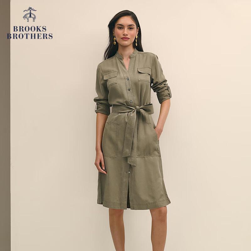 Brooks Brothers Women's Lyocell Workwear Dress