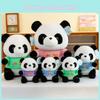 Panda Plush Doll Soft Stuffed Toy Pp Cotton Filling For Bedroom Gift Comfort