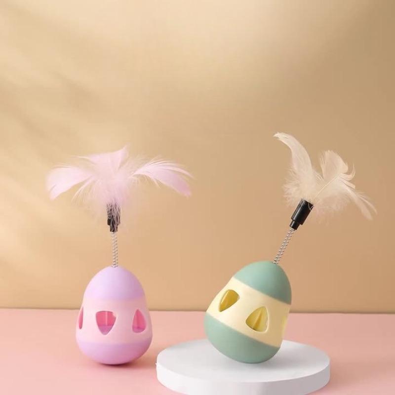 Cat Toys To Relieve Boredom and Have Fun, Untoppleable Dolls, Little Cat Toys, Automatic Cat Toys, Feather Tops, Pet Toys