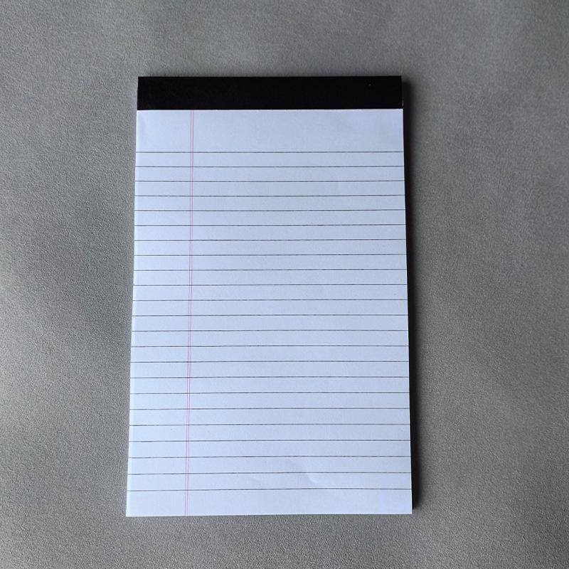 

Блокнот А5 цветной в линейку, 50 листов отрывной блок для заметок A5 белый
