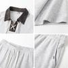 Men's Casual Short Sleeve & Shorts Two-Piece Set