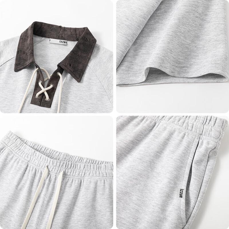 Men's Casual Short Sleeve & Shorts Two-Piece Set