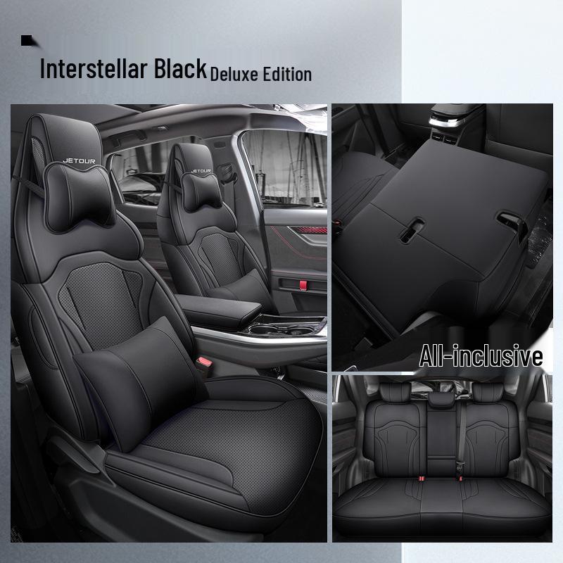 LTCS Jietu Dasheng Sports Leather Car Seat Cover: Fashionable, Year-Round Cushion