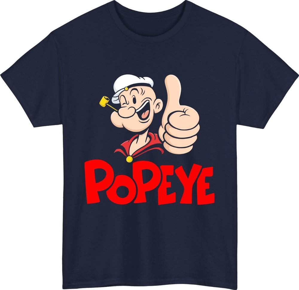 Classic sailor cartoon inspired tee retro funny graphic tshirt unisex S