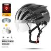 West Biking Cycling Helmet With Magnetic Goggle Taillight Mountain Road Bike