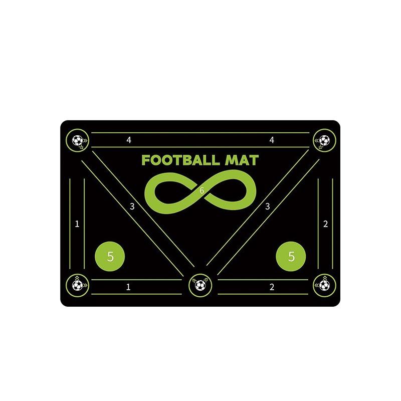 Soccer Training Mat Multi Color Line Markings All Sports Games Football Practice Pad for Indoor Outdoor Use Football Mat