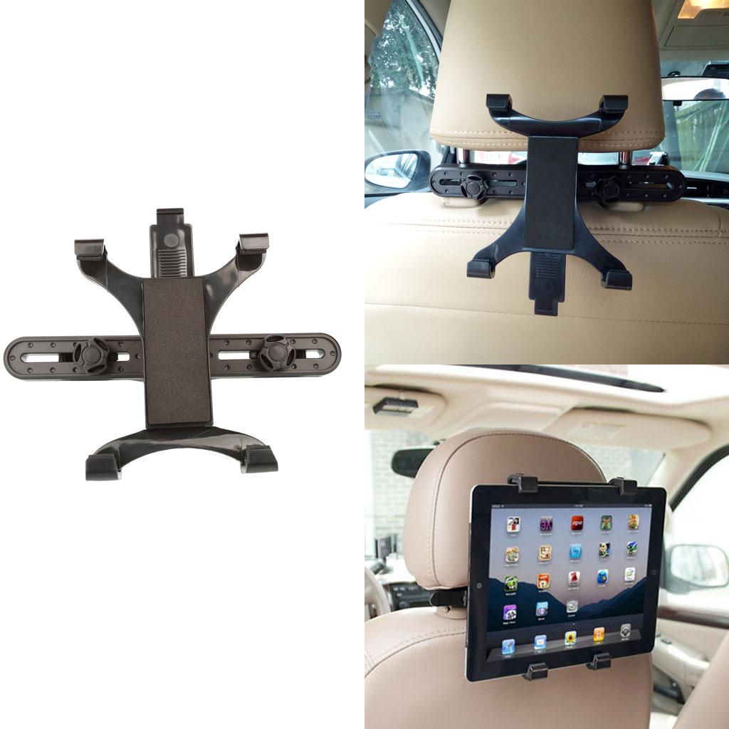 Car Headrest Mount Car Backseat for Seat Tablet Headrest Holder Universal 360° Rotating Adjustable for All 7"-11" Tablet