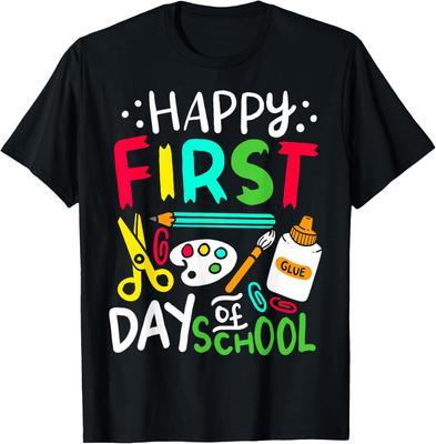 Happy First Day of School Teacher Back To School Student Unisex T-Shirt